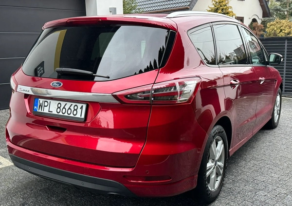 Ford S-Max cena 63500 przebieg: 199000, rok produkcji 2017 z Płock małe 704